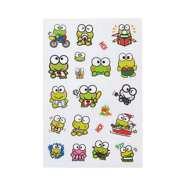 Autocollants imperméables Sanrio Kuromi et Pochacco pour carnet