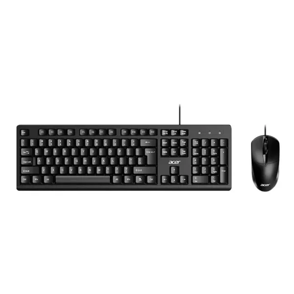Ensemble clavier et souris filaire USB silencieux pour PC et ordinateur portable