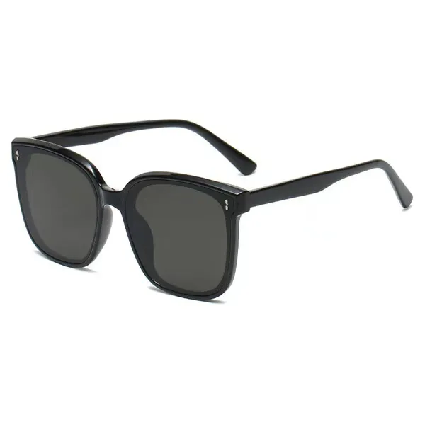 Lunettes de soleil UV400 sans monture, verres gris, protection UV catégorie 2