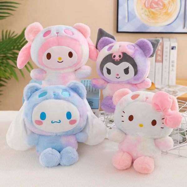 Peluche douce de 20 cm, personnage kawaii à collectionner, 4 modèles