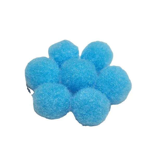 Pompons colorés 2,5 cm pour DIY, décoration et jouets pour animaux