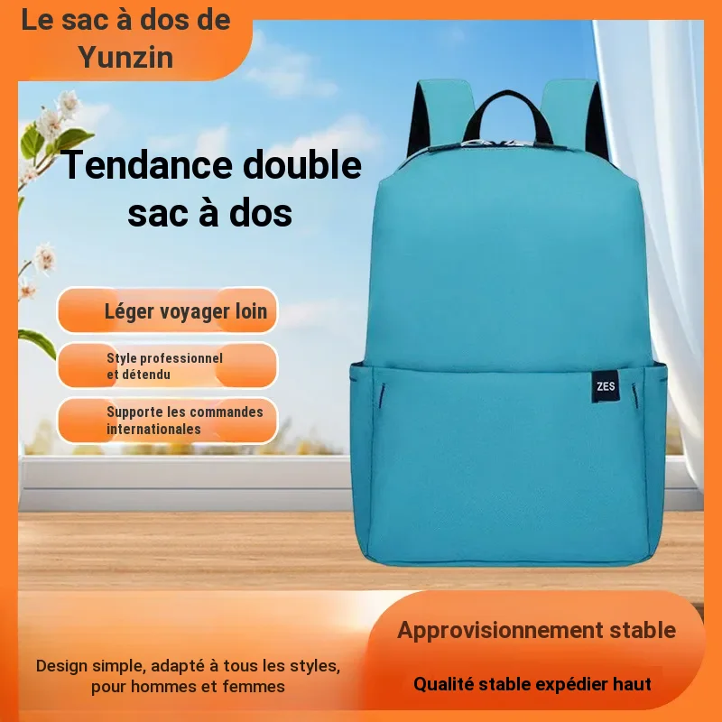 Sac à dos léger pour ordinateur portable 10 pouces, étudiant et sport, Oxford