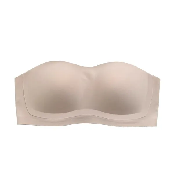 Soutien-gorge bandeau invisible push-up sans bretelles
