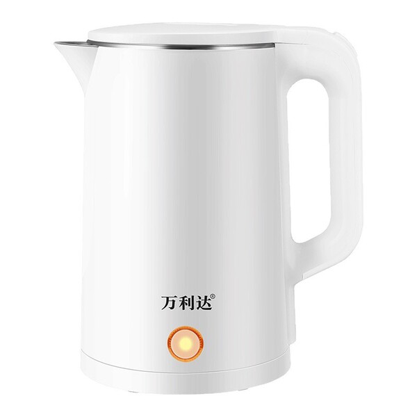 Bouilloire électrique 1 à 2 L en acier inoxydable avec base rotative 360°