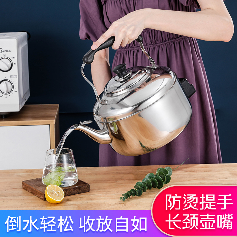 Bouilloire électrique inox grande capacité 4 à 8 L pour maison et commerce