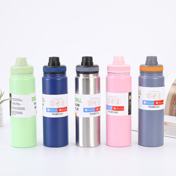 Bouteille isotherme en acier inoxydable 1000 ml avec poignée