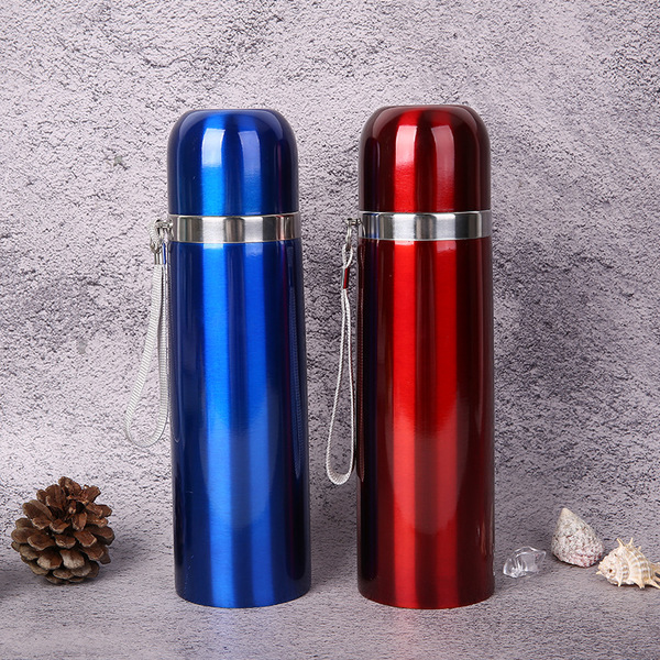 Bouteille thermos inox isotherme 350ml à 1L motifs camouflage, lapin, éléphant