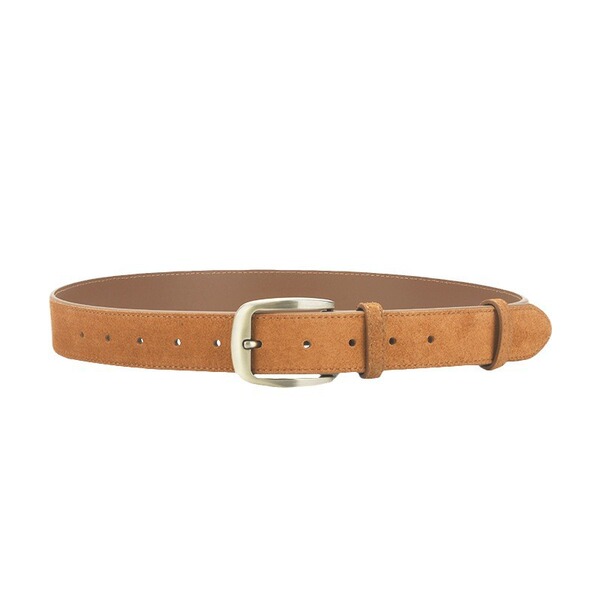 Ceinture femme cuir à boucle ardillon, design simple et élégant pour jeans