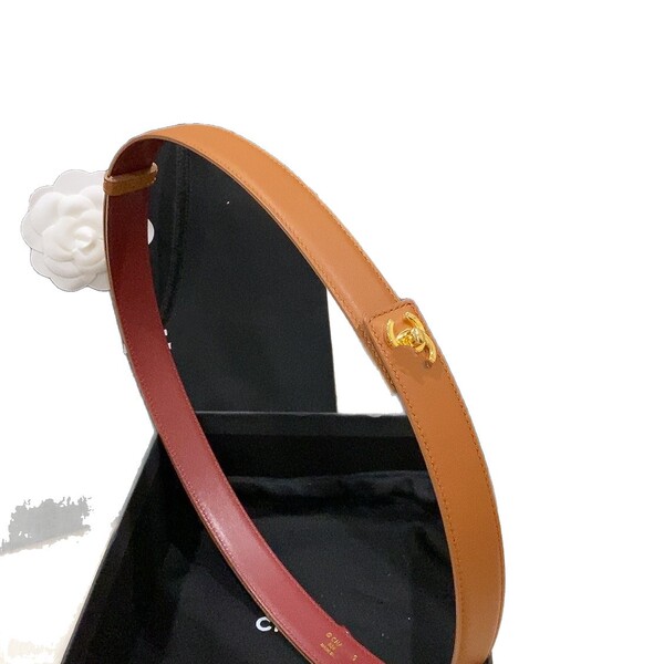 Ceinture femme en cuir véritable largeur 2,5 cm, boucle alliage