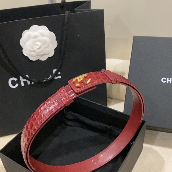 Ceinture femme en cuir véritable largeur 2,5 cm, boucle alliage