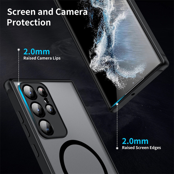 Coque antichoc magnétique pour Samsung Galaxy S25/S26