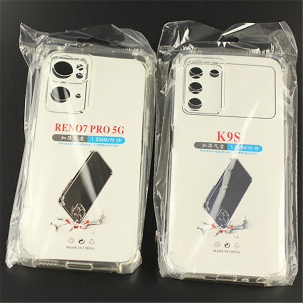 Coque arrière souple transparente antichoc en TPU pour smartphone