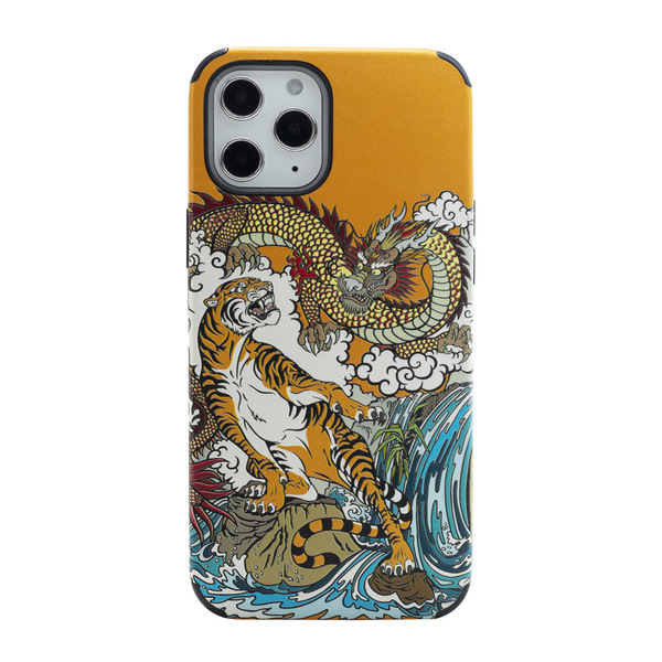 Coque de protection en relief pour smartphone, motif animal