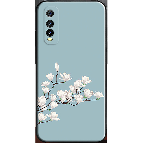 Coque de protection en silicone mat pour Vivo Y30 / V2034A
