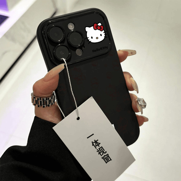 Coque de protection iPhone 17 Pro Max Hello Kitty bonhomme de neige