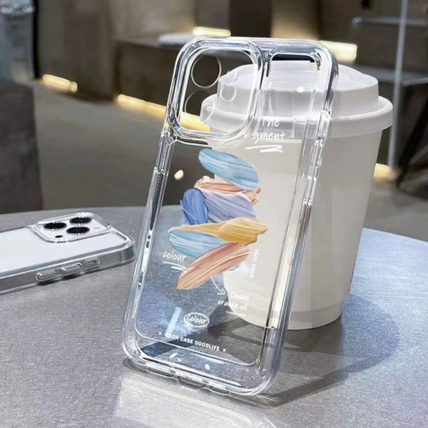 Coque de protection iPhone en TPU, motif espace créatif, anti-choc