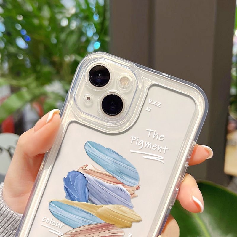 Coque de protection iPhone en TPU, motif espace créatif, anti-choc