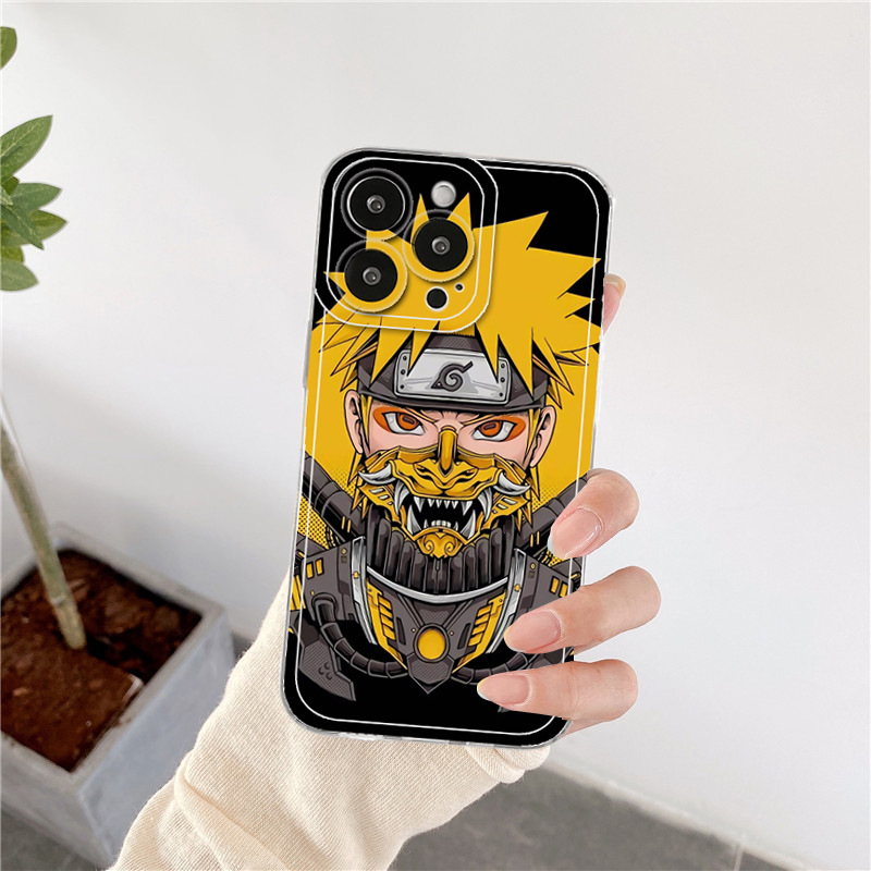 Coque de protection iPhone transparente Naruto anti-choc