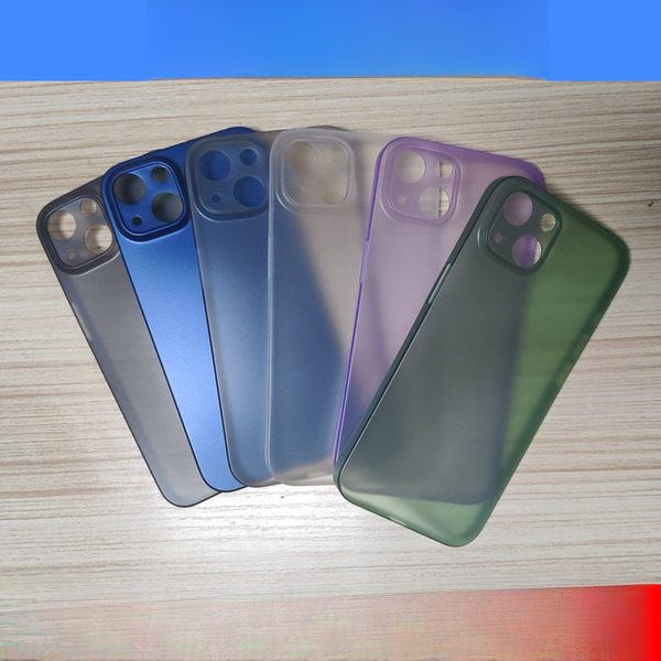 Coque de protection matte pour iPhone 13, 13 Pro, 13 Pro Max et 13 Mini