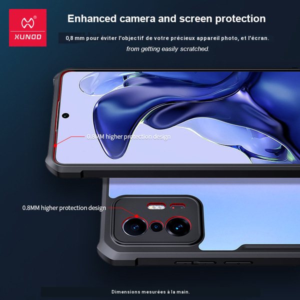 Coque de protection Redmi 10C fine avec coins renforcés anti-chute