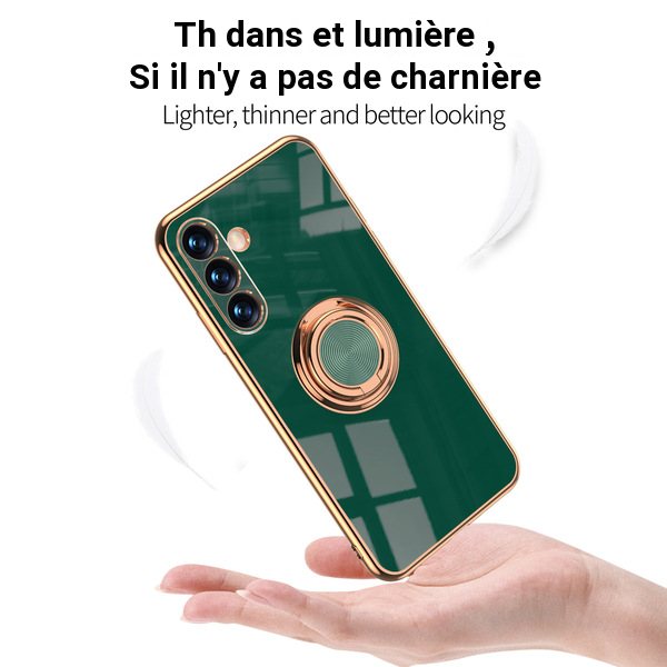 Coque de protection Samsung Galaxy A13 A33 A53 A73 A03S avec anneau