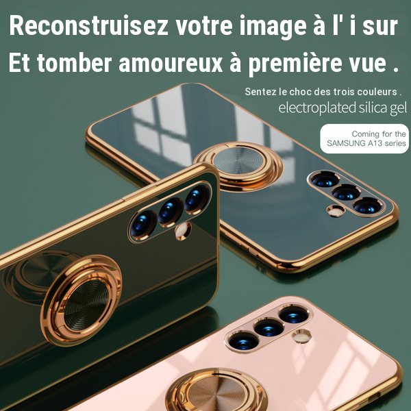 Coque de protection Samsung Galaxy A13 A33 A53 A73 A03S avec anneau