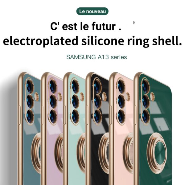 Coque de protection Samsung Galaxy A13 A33 A53 A73 A03S avec anneau