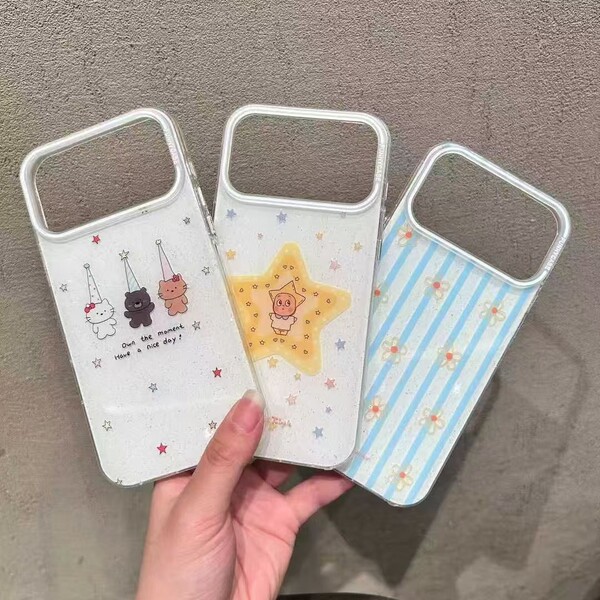 Coque de téléphone avec motifs dessin animé et strass pour smartphone