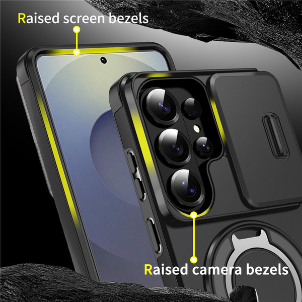 Coque de téléphone avec support rotatif pour Samsung Galaxy S20 FE à S23 Ultra