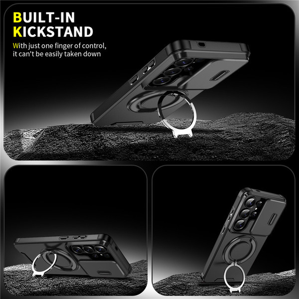 Coque de téléphone avec support rotatif pour Samsung Galaxy S20 FE à S23 Ultra