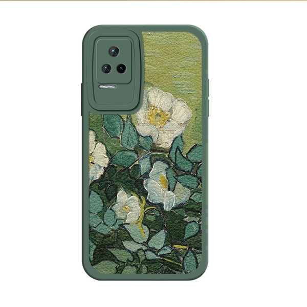 Coque de téléphone en silicone motif Van Gogh pour Redmi (plusieurs modèles)