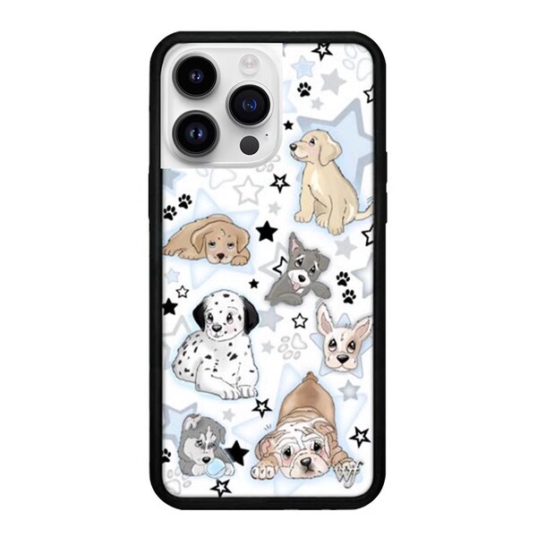 Coque de téléphone fleurs roses à effet miroir pour iPhone