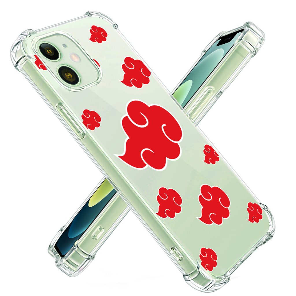 Coque de téléphone Naruto avec coins airbag pour iPhone
