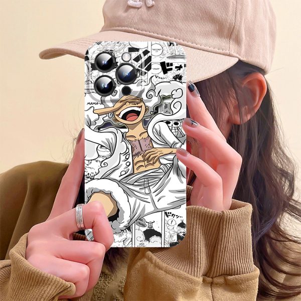 Coque de téléphone One Piece Luffy Gear 5 pour smartphone