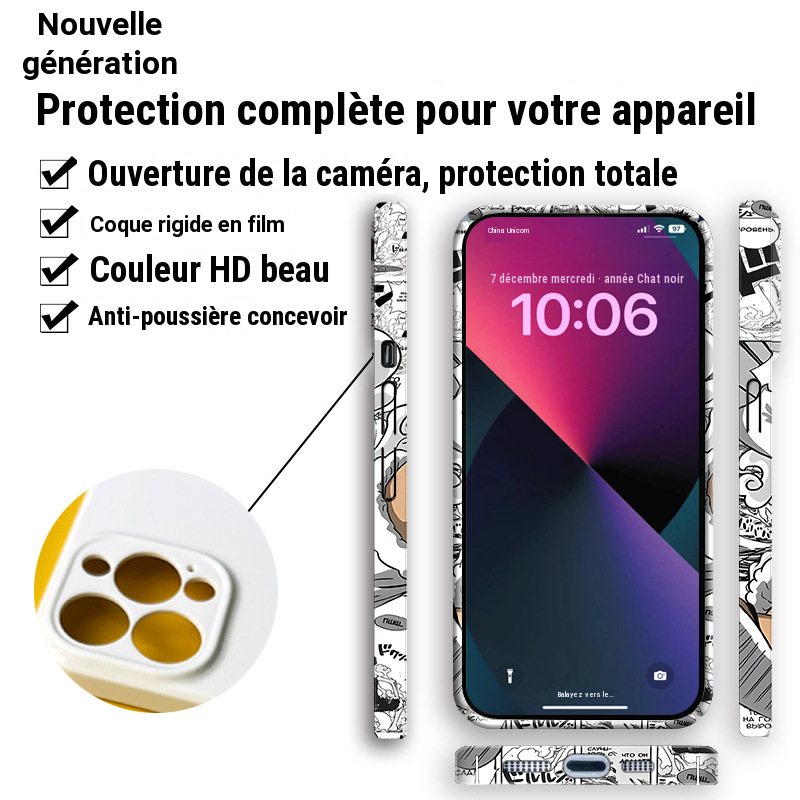 Coque de téléphone One Piece Luffy Gear 5 pour smartphone