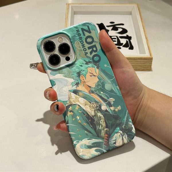 Coque de téléphone portable Apple 14 Zoro iPhone11 One Piece ip13 anime 15 Luffy 12p