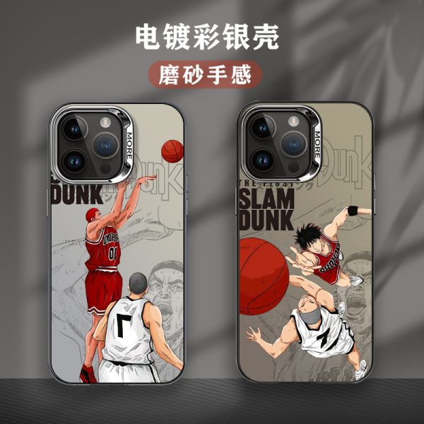 Coque de téléphone Slam Dunk pour iPhone, antichoc et mate