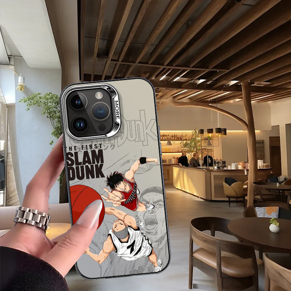 Coque de téléphone Slam Dunk pour iPhone, antichoc et mate