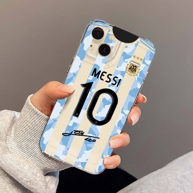 Coque de téléphone style maillot de football pour iPhone