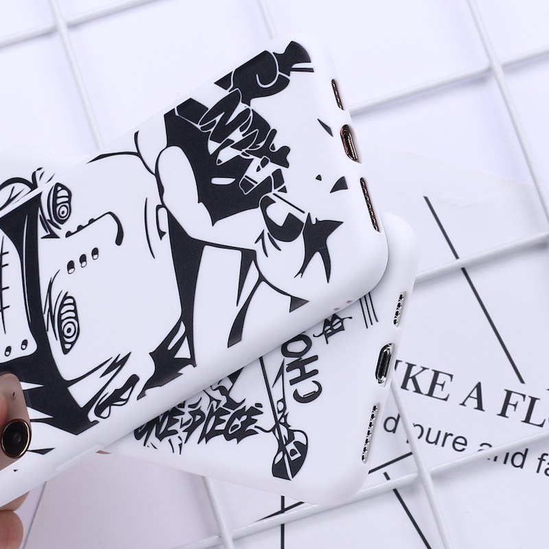 Coque de téléphone transparente Naruto pour iPhone 7 à 14 Pro Max