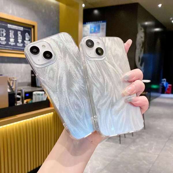 Coque effet plume laser pour Redmi K70 Pro, Xiaomi 14, Note 13 et Civi 3