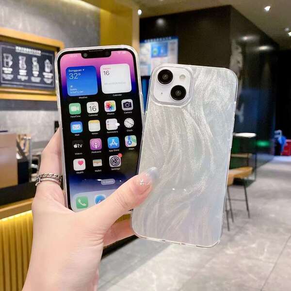 Coque effet plume laser pour Redmi K70 Pro, Xiaomi 14, Note 13 et Civi 3