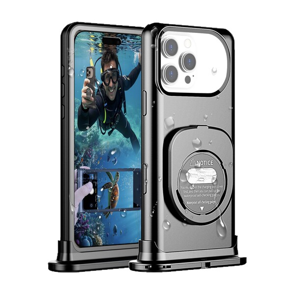 Coque étanche avec écran tactile pour iPhone 16 Pro / Pro Max