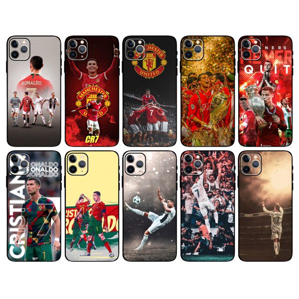 Coque iPhone 14 Pro Max motif football style européen antichoc