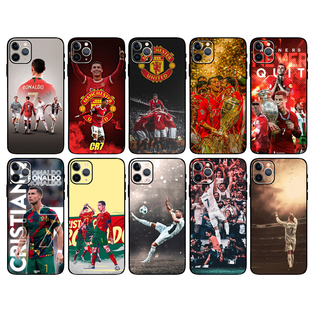 Coque iPhone 14 Pro Max motif football style européen antichoc