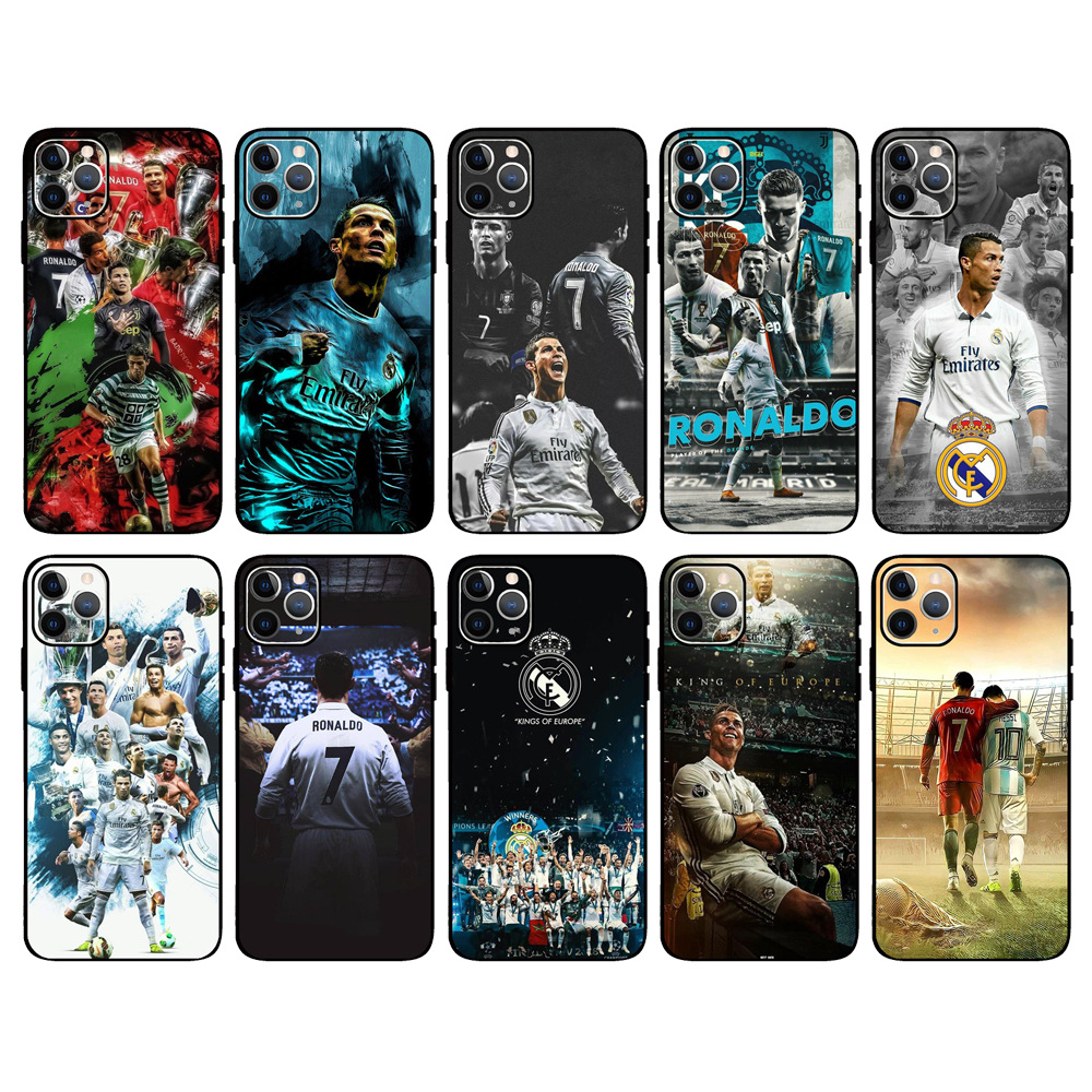 Coque iPhone 14 Pro Max motif football style européen antichoc