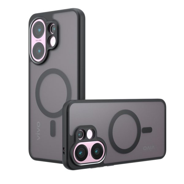 Coque magnétique antichoc dépolie pour Vivo S30, S30 Pro et V50 Lite