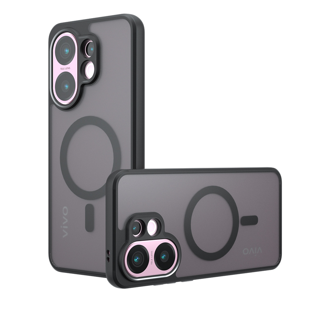 Coque magnétique antichoc dépolie pour Vivo S30, S30 Pro et V50 Lite