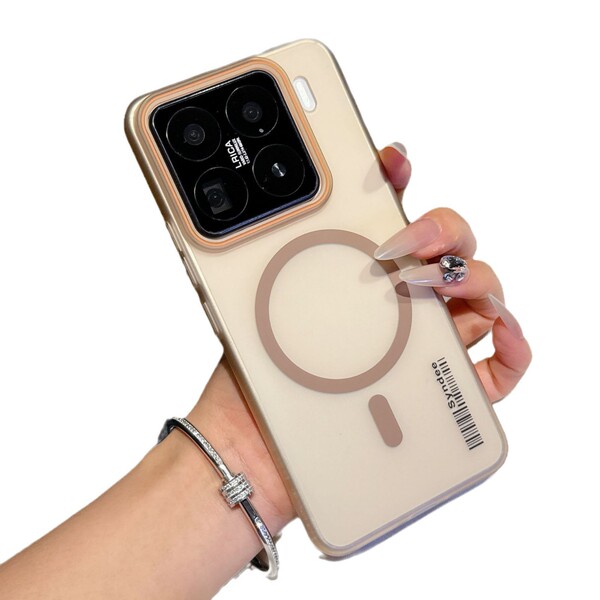Coque magnétique semi-transparente effet peau givrée pour Xiaomi Redmi POCO
