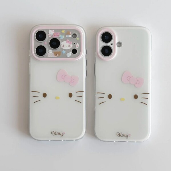 Coque My Melody mate anti-chute pour iPhone 16, 17 Pro Max